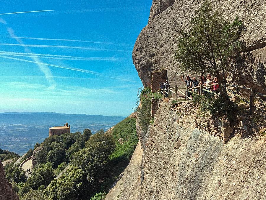 Geführte Wanderung durch den Montserrat-Nationalpark Private Tour von Barcelona aus